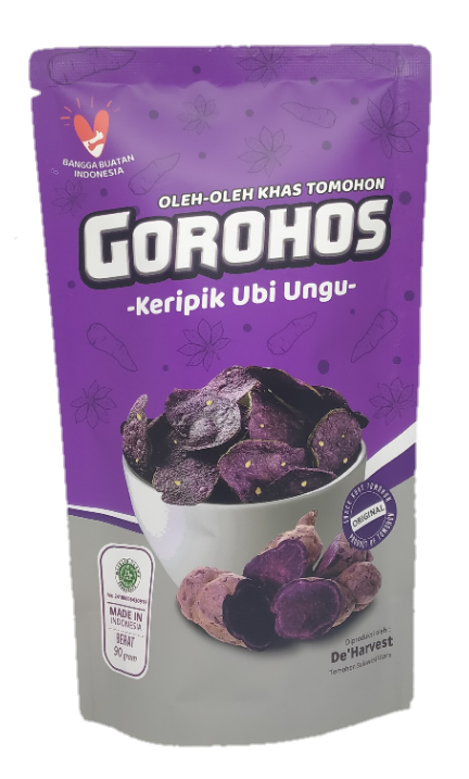 Keripik Ubi Ungu deharvest