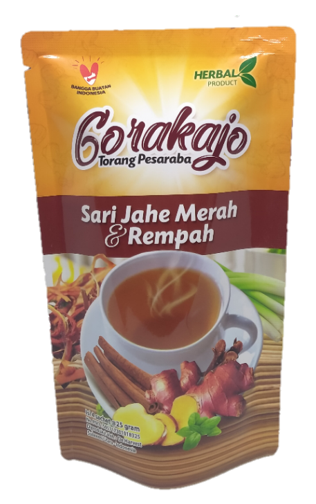 Sari Jahe Merah Saraba deharvest